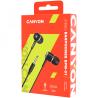 CANYON EPM-01, Stereo earphones with microphone, Black, cable length 1.2m, 23*9*10.5mm,0.013kg