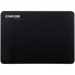 CANYON Mouse pad,350X250X3MM,Multipandex,fully black with our logo (non gaming),blister cardboard | CNE-CMP4