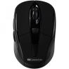 CANYON MSO-W6, 2.4GHz wireless optical mouse with 6 buttons, DPI 800/1200/1600, Black, 92*55*35mm, 0.054kg