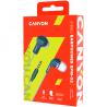 CANYON EPM-02, Stereo Earphones with inline microphone, Blue, cable length 1.2m, 20*15*10mm, 0.013kg