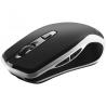 CANYON MW-19, 2.4GHz Wireless Rechargeable Mouse with Pixart sensor, 6keys, Silent switch for right/left keys,DPI: 800/1200/1600, Max. usage 50 hours for one time full charged, 300mAh Li-poly battery, Black -Silver, cable length 0.6m, 121*70*39mm, 0.1