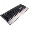 CANYON Keyboard CANYON CNS-HKB4 (Wired USB, Slim, with Multimedia functions, Aluminum finishing), Russian layout