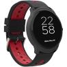 CANYON Oregano SW-81 Smart watch, 1.3inches IPS full touch screen, Alloy+plastic body,IP68 waterproof, multi-sport mode with swimming mode, compatibility with iOS and android,Black-Red with extra black belt, Host: 262x43.6x12.5mm, Strap: 240x22mm, 60