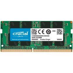 Crucial 8GB DDR4-3200 SODIMM CL22 (8Gbit/16Gbit), EAN: 649528903525 | CT8G4SFRA32A