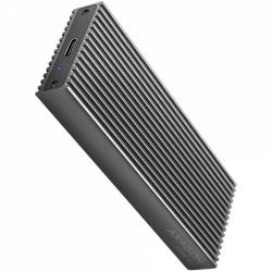 AXAGON EEM2-XR USB-C 3.2 Gen2 - M.2 NVMe SSD DUAL RADIATOR box