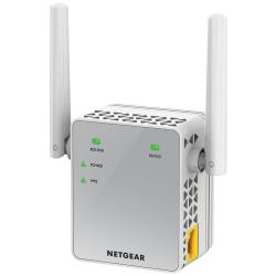 Netgear AC750 Wifi Range Extender- Essential Edition - 802.11n/ac, 1-port Wall Plug, External Antennas | EX3700-100PES