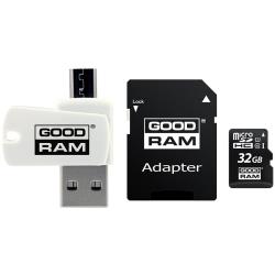 GOODRAM 32GB MicroSDHC with adapter | M1A4-0320R12