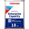 HDD Server Toshiba (3.5", 18ΤΒ, 512Mb, 7200RPM, SATA 6Gb/s)