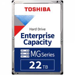 HDD Server TOSHIBA 22TB MAMR 512e, 3.5'', 512MB, 7200RPM, SATA, SKU: HDEB00NGEA51F | MG10AFA22TE