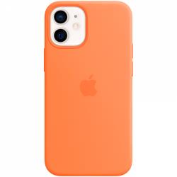 iPhone 12 mini Silicone Case with MagSafe - Kumquat | MHKN3ZE/A
