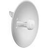 Ubiquiti airMAX PowerBeam M5 300, 5 GHz, 22 dBi bridge with 150+ Mbps throughput, 3+ km link range, 1 x 10/100 MbE port, 24V, 0.5A PoE adapter(Included), Pole mount kit(Included), Wind survivability 200 km/h, ESD/EMP protection Air/contact: ± 24 kV
