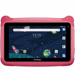 Prestigio Smartkids, PMT3197_W_D_PK, wifi, 7'' 1024*600 IPS display, up to 1.3GHz quad core processor, android 10 (go edition), 1GB RAM+16GB ROM, 0.3MP front+2MP rear camera,2500mAh battery