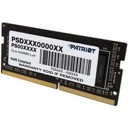 Patriot SL DDR4 16GB 3200MHz SODIMM EAN: 814914027301 | PSD416G320081S