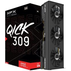 XFX SPEEDSTER QICK309 RADEON RX 7600XT QICK Gaming Graphics Card with 16GB GDDR6 HDMI 3xDP, AMD RDNA™ 2 | RX-76TQICKBP