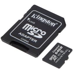 Kingston 64GB microSDXC Endurance 95R/30W C10 A1 UHS-I Card Only, EAN: 740617290226 | SDCE/64GB