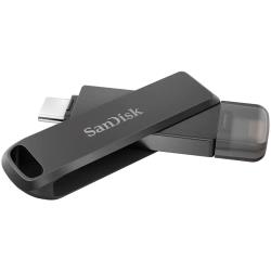 SanDisk iXpand Flash Drive Luxe 64GB - USB-C + Lightning - for iPhone, iPad, Mac, USB Type-C devices including Android, EAN: 619659181932 | SDIX70N-064G-GN6NN