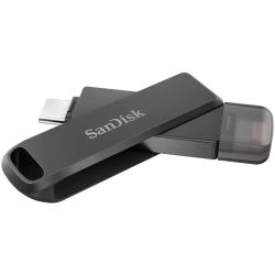 SanDisk iXpand Flash Drive Luxe 256GB - USB-C + Lightning - for iPhone, iPad, Mac, USB Type-C devices including Android, EAN: 619659181970 | SDIX70N-256G-GN6NE
