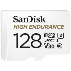 SanDisk MAX ENDURANCE microSDXC 128GB + SD Adapter 60,000 Hours, EAN: 619659178529 | SDSQQVR-128G-GN6IA