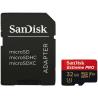 SanDisk Extreme PRO microSDHC 32GB + SD Adapter + RescuePRO Deluxe 100MB/s A1 C10 V30 UHS-I U3, EAN: 619659155414