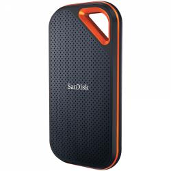 SanDisk Extreme PRO 1TB Portable SSD - Read/Write Speeds up to 2000MB/s, USB 3.2 Gen 2x2, Forged Aluminum Enclosure, 2-meter drop protection and IP55 resistance, EAN: 619659181284 | SDSSDE81-1T00-G25