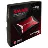 KINGSTON HyperX SAVAGE 480GB SSD, 2.5” 7mm, SATA 6 Gb/s, Read/Write: 560 / 530 MB/s, Random Read/Write IOPS 92K/89K