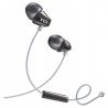 TCL In-ear Wired Headset ,Frequency of response: 10-22K, Sensitivity: 105 dB, Driver Size: 8.6mm, Impedence: 16 Ohm, Acoustic system: closed, Max power input: 20mW, Connectivity type: 3.5mm jack, Color Phantom Black