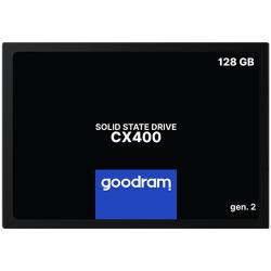 GOODRAM CX400 128GB SSD, 2.5” 7mm, SATA 6 Gb/s, Read/Write: 550 / 460 MB/s, gen. 2 | SSDPR-CX400-128-G2