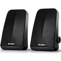 Speakers SVEN-380, 2.0 black (USB), 6W RMS, SV-014216