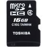 TOSHIBA 16GB microSD M102 class 4 with adapter