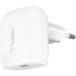 BELKIN 20W AC CHARGER, STANDALONE, WHT | WCA003VFWH