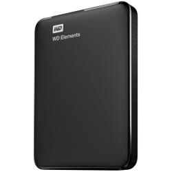 HDD External WD Elements Portable (1TB, USB 3.0) | WDBUZG0010BBK-WESN