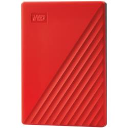 HDD External WD My Passport (2TB, USB 3.2) Red | WDBYVG0020BRD-WESN