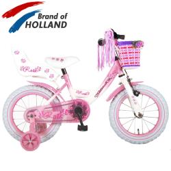 Vaikiškas dviratis VOLARE 14" Rose (81403) rožinis/baltas