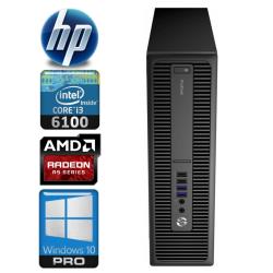 HP 600 G2 SFF i3-6100 8GB 128SSD R5-340 2GB WIN10Pro | RW35760