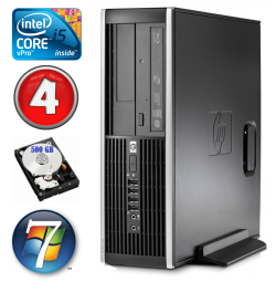 HP 8100 Elite SFF i5-650 4GB 500GB DVD WIN7Pro | RW5195 | (Atnaujinta)