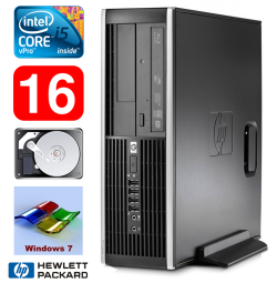HP 8100 Elite SFF i5-650 16GB 250GB DVD WIN7Pro | RW5261 | (Atnaujinta)