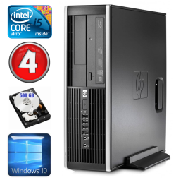 HP 8100 Elite SFF i5-650 4GB 500GB DVD WIN10 | RW5270 | (Atnaujinta)