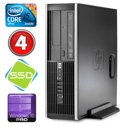 HP 8100 Elite SFF i5-650 4GB 120SSD DVD WIN10Pro | RW5340 | (Atnaujinta)