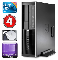 HP 8100 Elite SFF i5-650 4GB 250GB DVD WIN10Pro | RW5344 | (Atnaujinta)
