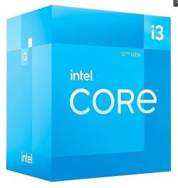 CPU|INTEL|Desktop|Core i3|i3-12100F|Alder Lake|3300 MHz|Cores 4|12MB|Socket LGA1700|58 Watts|BOX|BX8071512100F