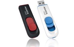 MEMORY DRIVE FLASH USB2 8GB/BLACK/RED AC008-8G-RKD A-DATA