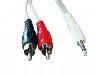 CABLE AUDIO 3.5MM TO 2RCA 10M/CCA-458-10M GEMBIRD