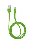 CABLE MICRO-USB 1M/LIME GREEN 20138 TRUST