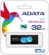 MEMORY DRIVE FLASH USB2 32GB/BLUE AUV220-32G-RBKBL ADATA