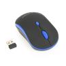 MOUSE USB OPTICAL WRL BLACK/BLUE MUSW-4B-03-B GEMBIRD