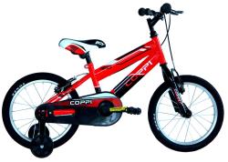 BICYCLE 16" JUNIOR MAN ARGO/RED/BLACK 8001446122624 COPPI