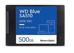 SSD|WESTERN DIGITAL|Blue SA510|500GB|SATA 3.0|Write speed 510 MBytes/sec|Read speed 560 MBytes/sec|2,5"|TBW 200 TB|MTBF 1750000 hours|WDS500G3B0A