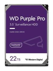 HDD|WESTERN DIGITAL|Purple Pro|22TB|SATA|512 MB|7200 rpm|3,5"|WD221PURP