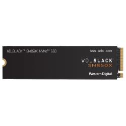 SSD|WESTERN DIGITAL|Black SN850X|1TB|M.2|PCIE|NVMe|Write speed 6300 MBytes/sec|Read speed 7300 MBytes/sec|2.38mm|TBW 600 TB|WDS100T2XHE