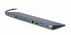I/O ADAPTER USB-C TO HDMI/USB3/9IN1 A-CM-COMBO9-01 GEMBIRD